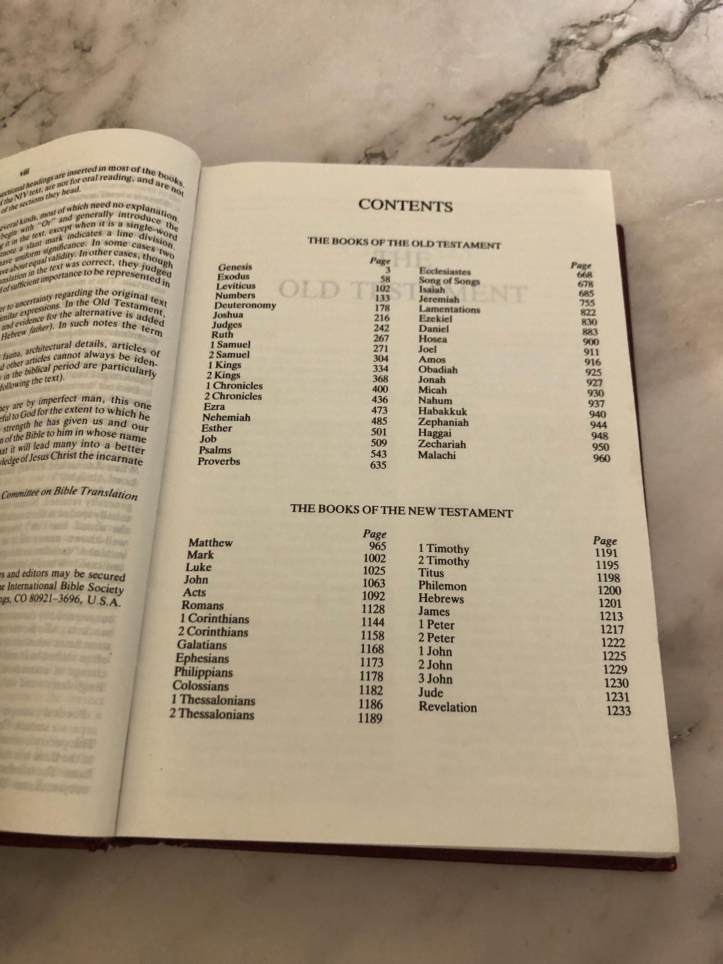2001 NIV Holy Bible Hardcover Edition - Ref x526
