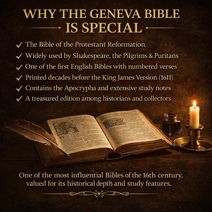 1560 Geneva Bible PDF (With Apocrypha) – Complete Study Bundle | Instant Download