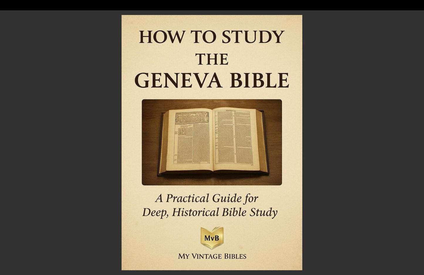 1560 Geneva Bible PDF (With Apocrypha) – Complete Study Bundle | Instant Download
