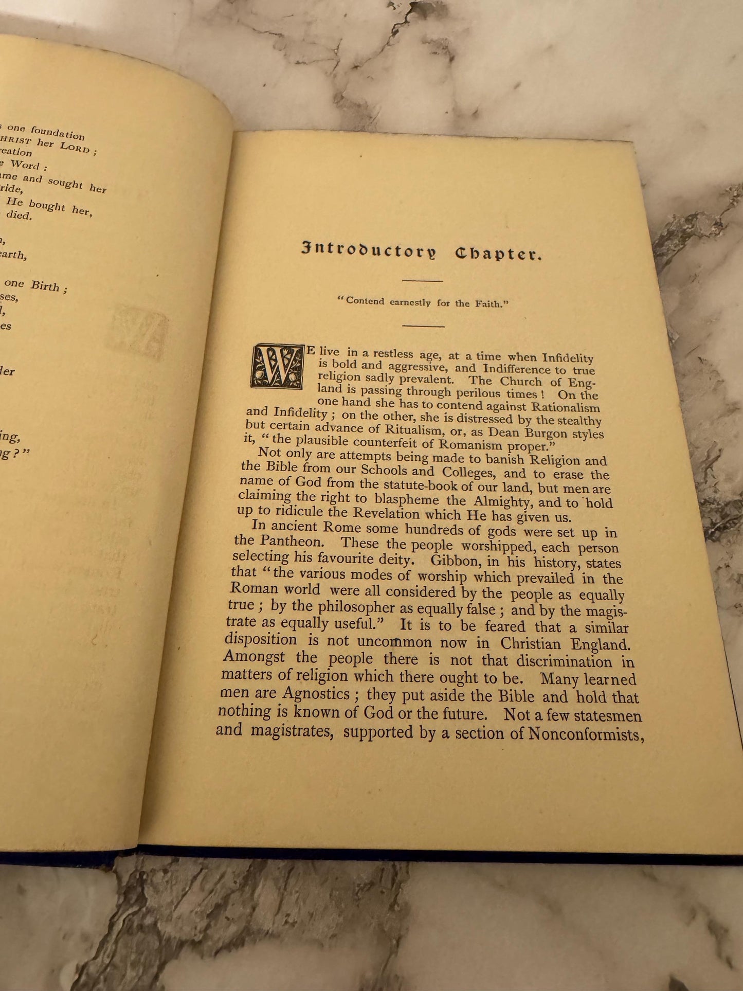 1883 The Church of England Her Principles Ministry and Sacraments Rev William Odom - Ref x574
