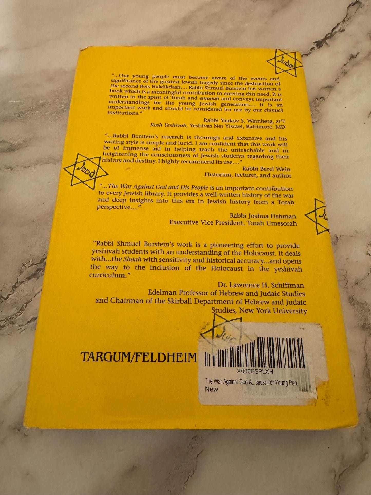 The War Against God and His People Holocaust History for Young People - Ref x581