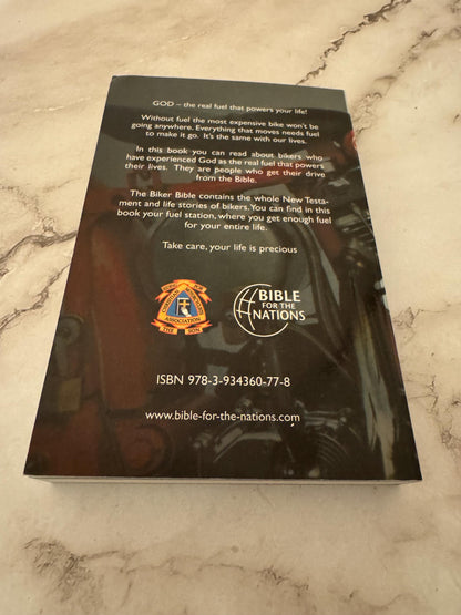 Biker Bible Pocket Size New Testament CEV - Ref x579