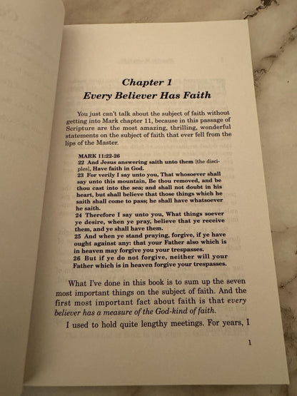 Mountain Moving Faith book Kenneth Hagin 2006 - Ref x578