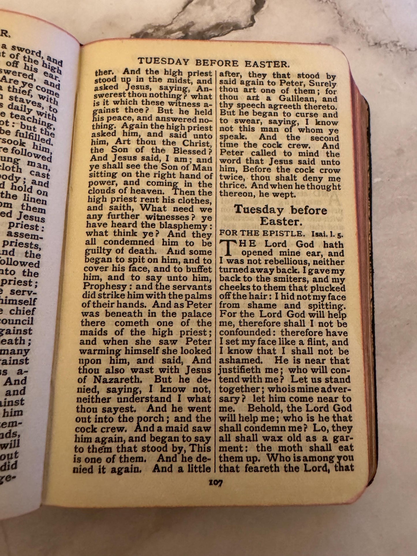 1943 Book of Common Prayer and Hymns A&M Oxford University Press Black Leather - Ref x551