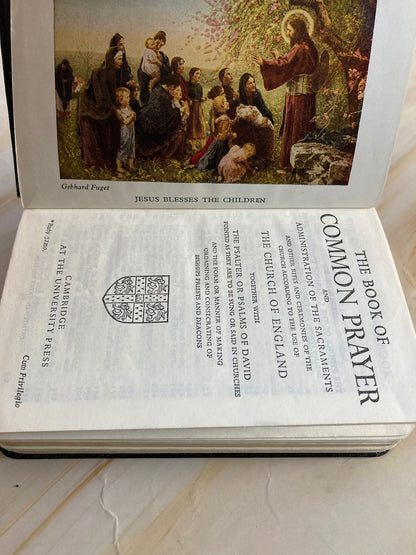 Vintage Common Prayer Hymn Book Anglican Church Small Prayer Hymnal - Ref x173