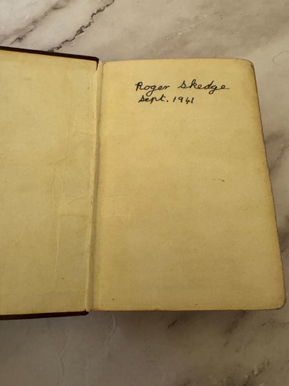 1961 King James Holy Bible British and Foreign Bible Society Cambridge Ruby 32mo - Ref x543
