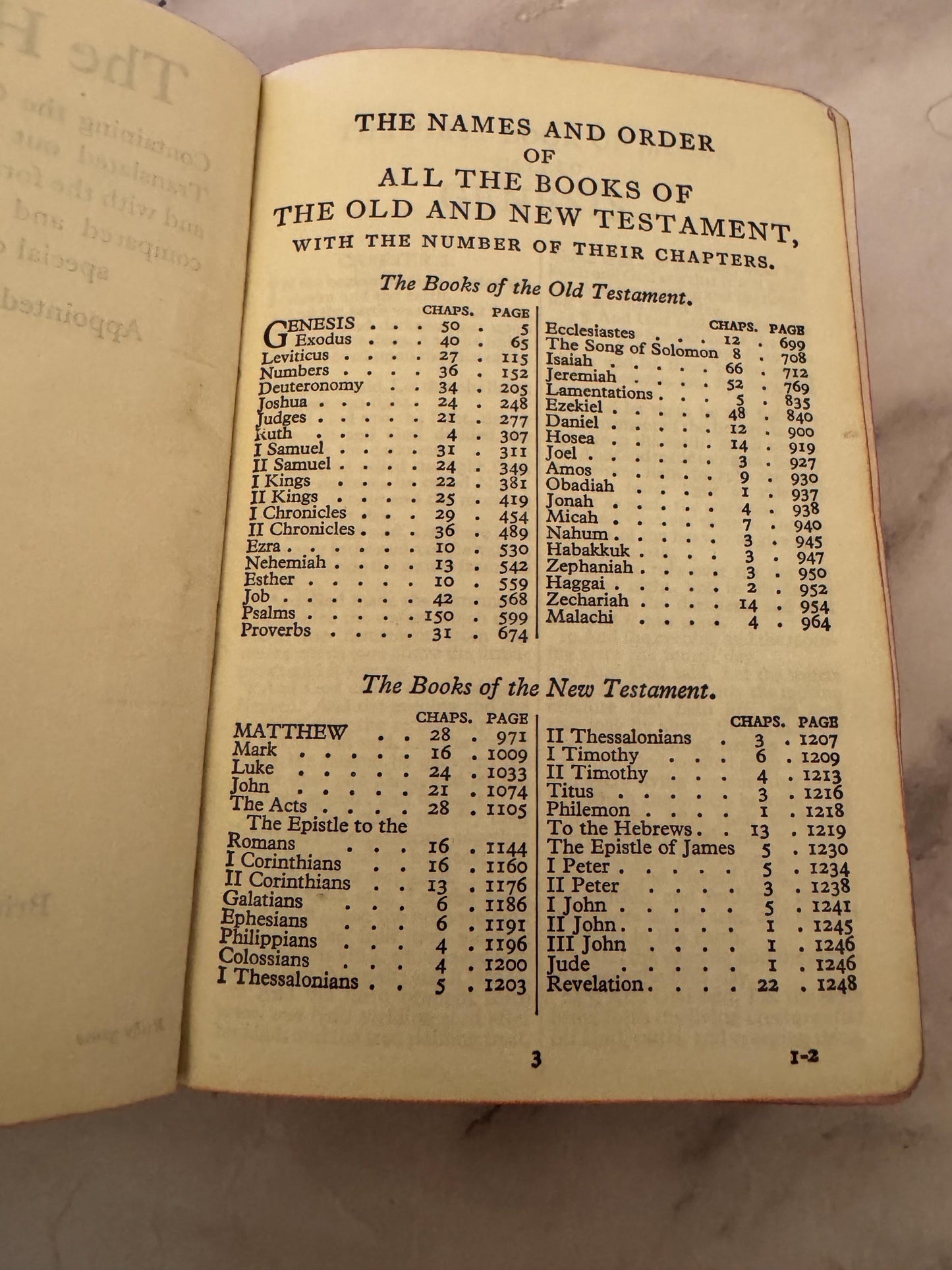1961 King James Holy Bible British and Foreign Bible Society Cambridge Ruby 32mo - Ref x543
