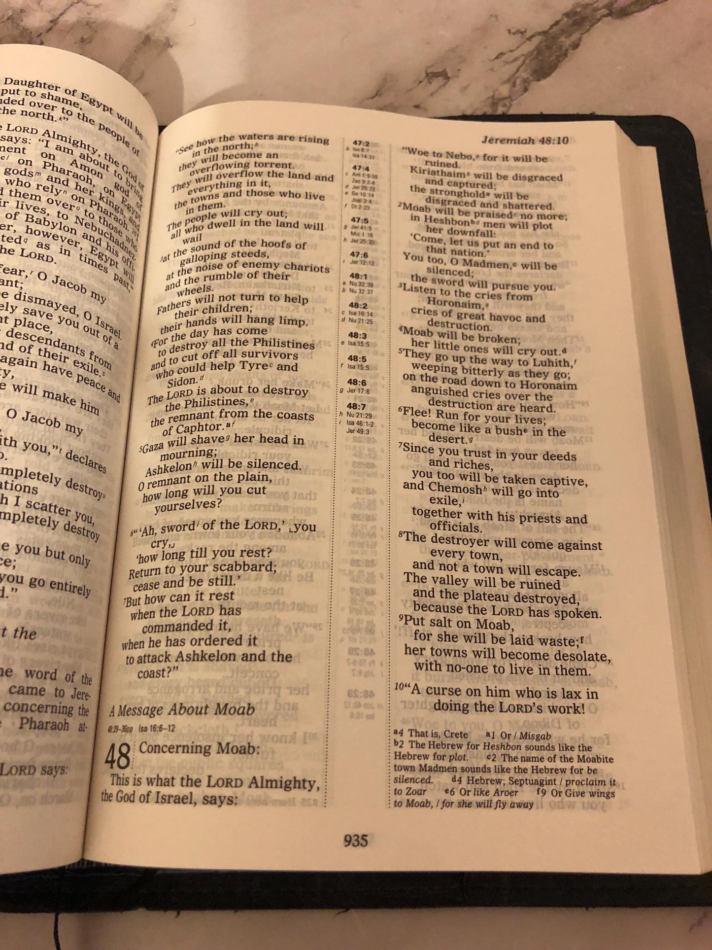 1992 NIV Leather Bible Snap Closure Vintage Bible Christian Gift Bible – Ref x515