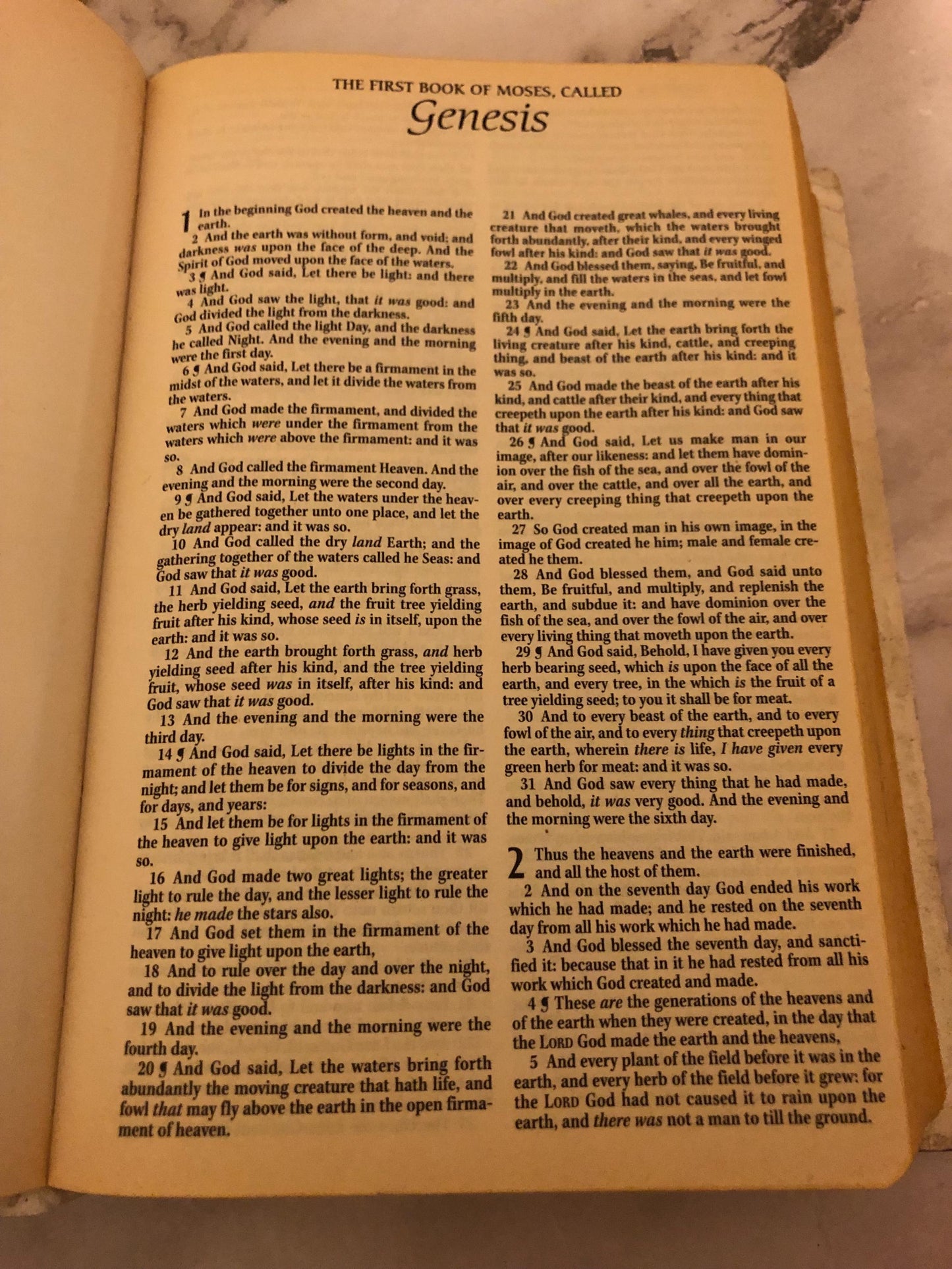 KJV Holy Bible – White Hardcover – Red Letter Edition – 2002 Bible - Ref X516