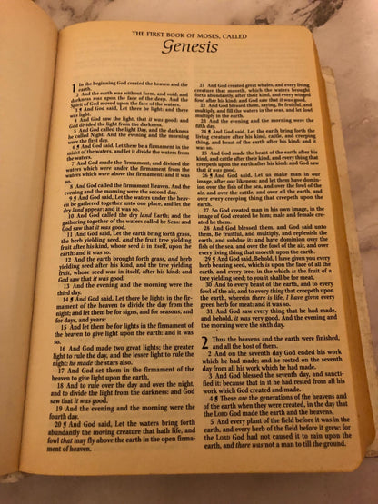 KJV Holy Bible – White Hardcover – Red Letter Edition – 2002 Bible - Ref X516