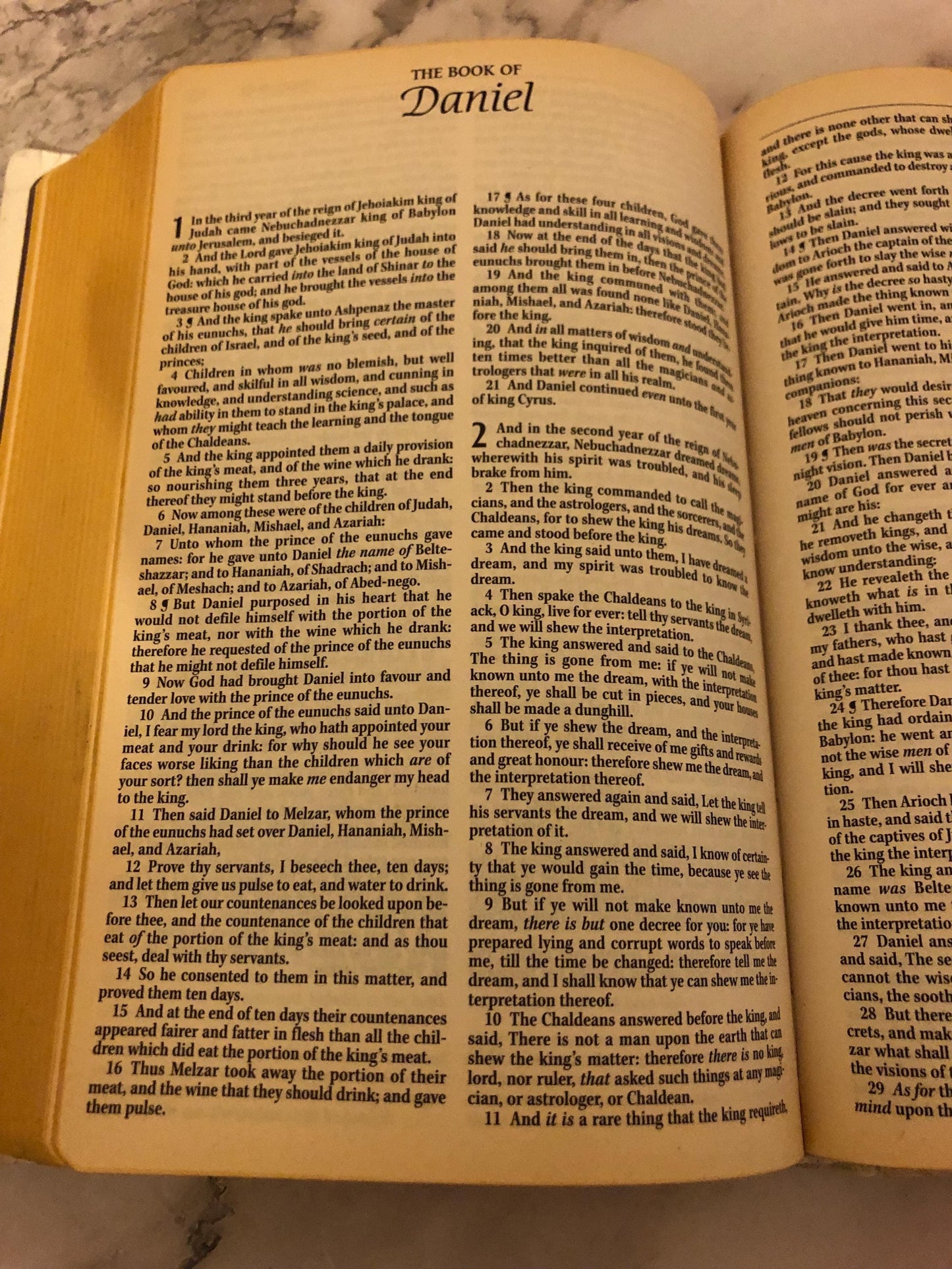 KJV Holy Bible – White Hardcover – Red Letter Edition – 2002 Bible - Ref X516