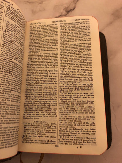 Oxford Bible with Hymnary Leather Cover - Ref x513
