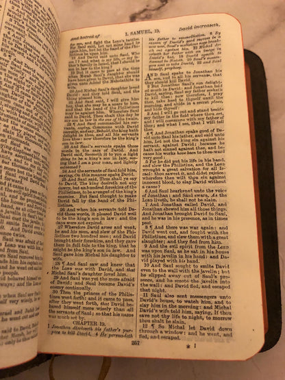 Oxford Bible with Hymnary Leather Cover - Ref x513