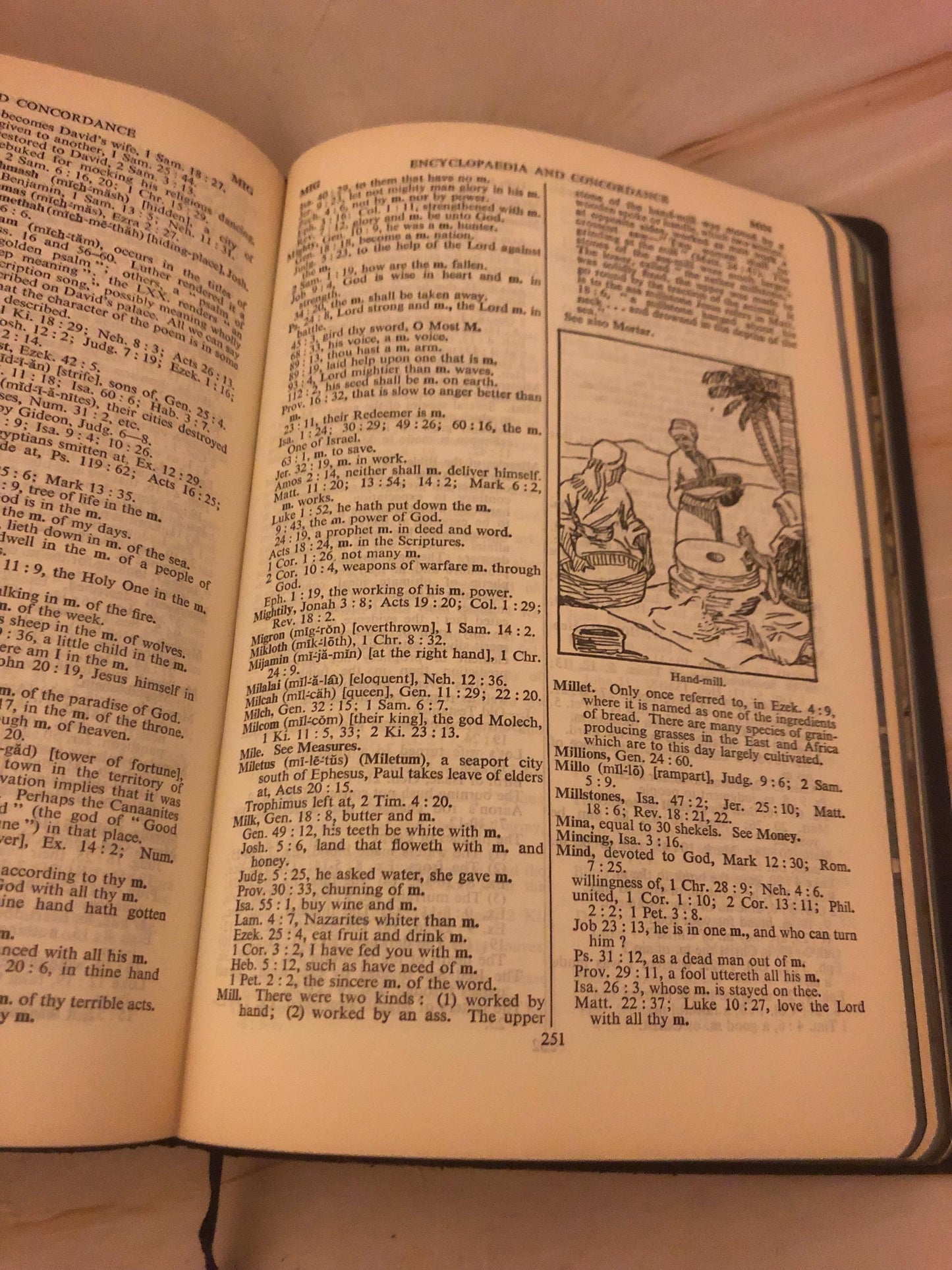 1962 The Bible Reader’s Encyclopaedia and Concordance - Ref x475