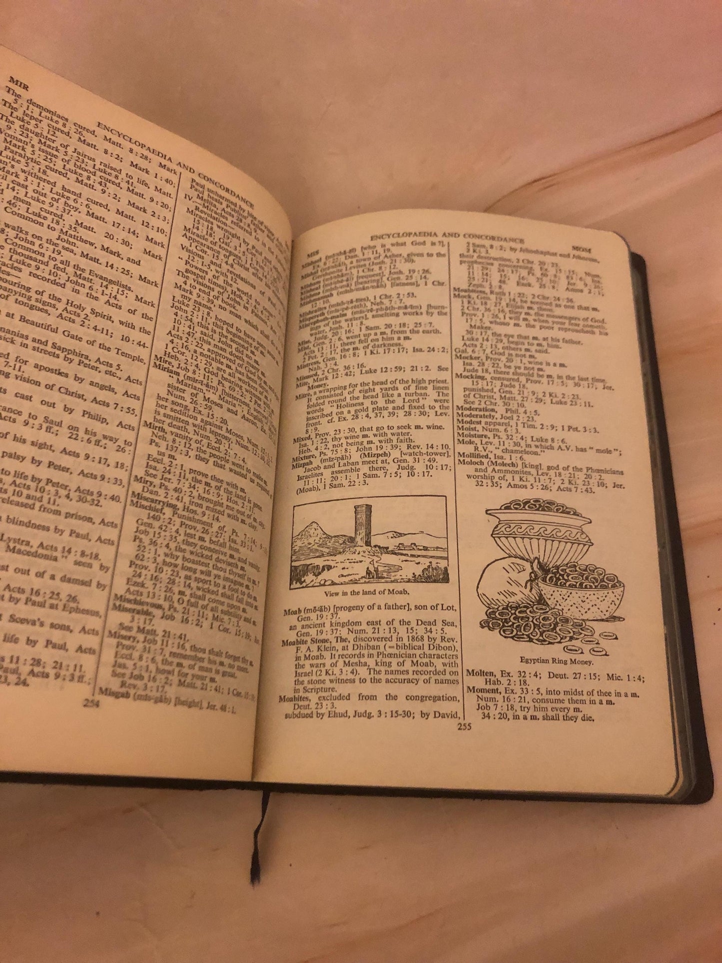 1962 The Bible Reader’s Encyclopaedia and Concordance - Ref x475