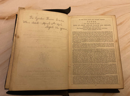 Oxford Holy Bible Early 1900s Edition - Ref x279