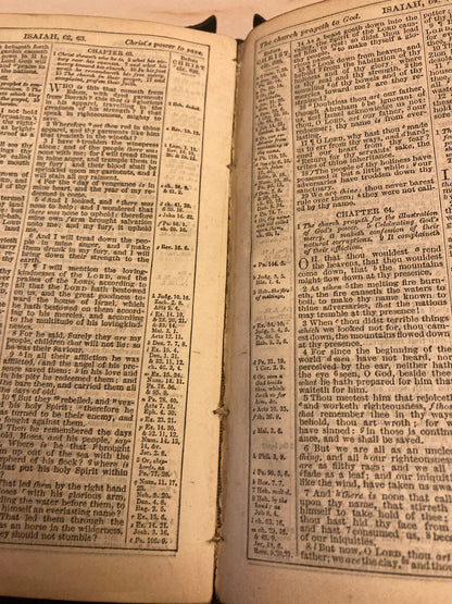 Oxford Holy Bible Early 1900s Edition - Ref x279