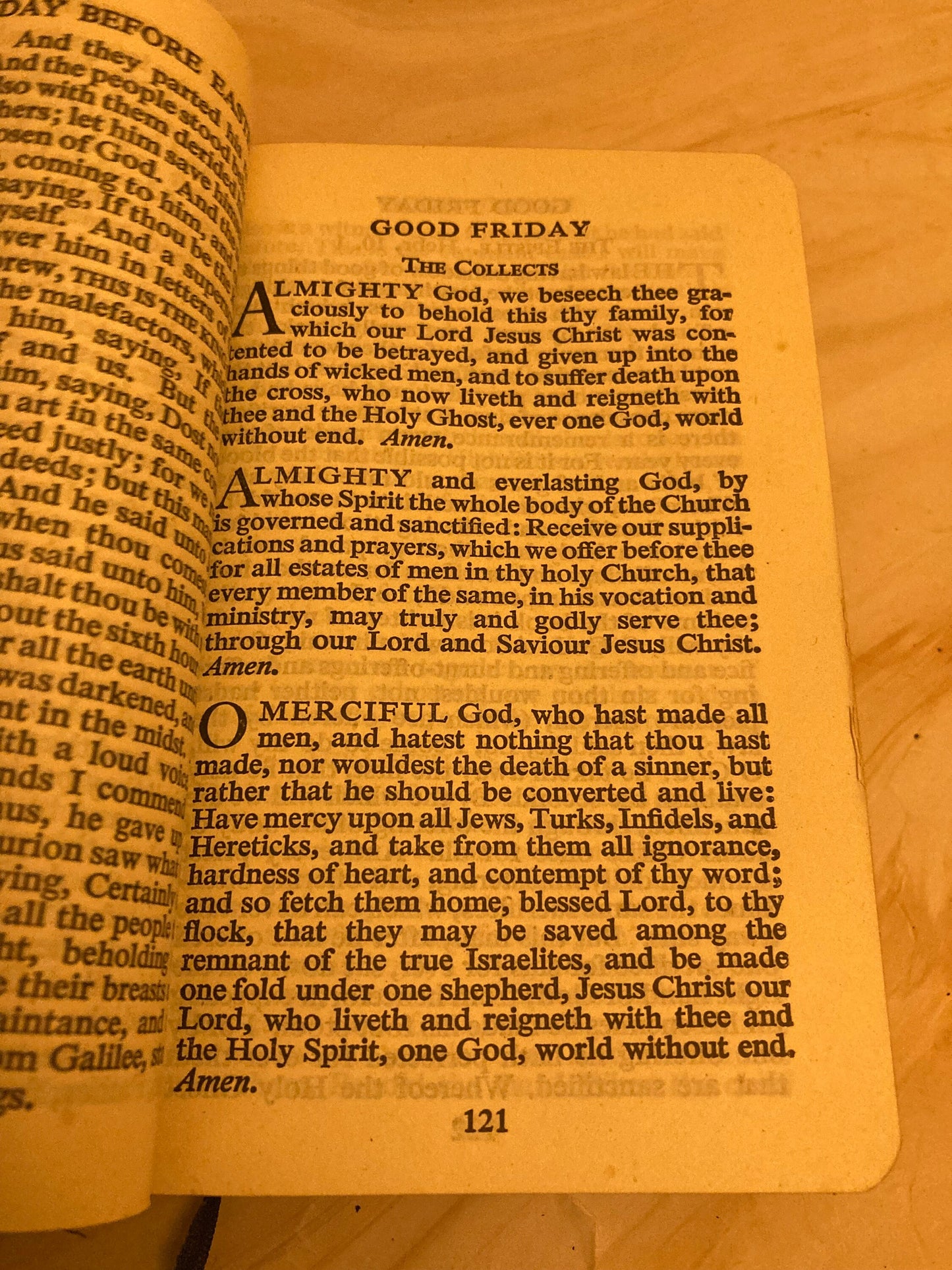 Cambridge Book of Common Prayer & Hymns – Vintage Christian Prayer Book – Pocket Size - (Ref x280)
