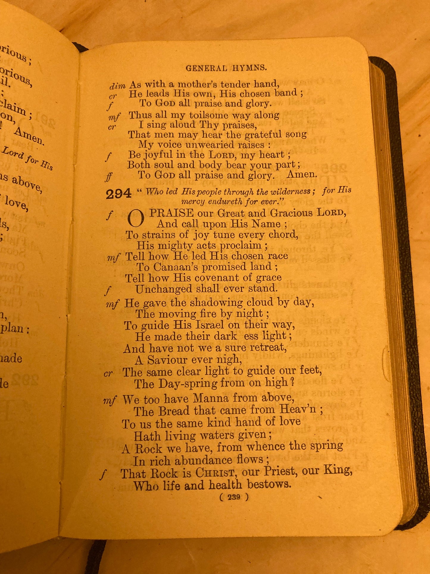 Cambridge Book of Common Prayer & Hymns – Vintage Christian Prayer Book – Pocket Size - (Ref x280)