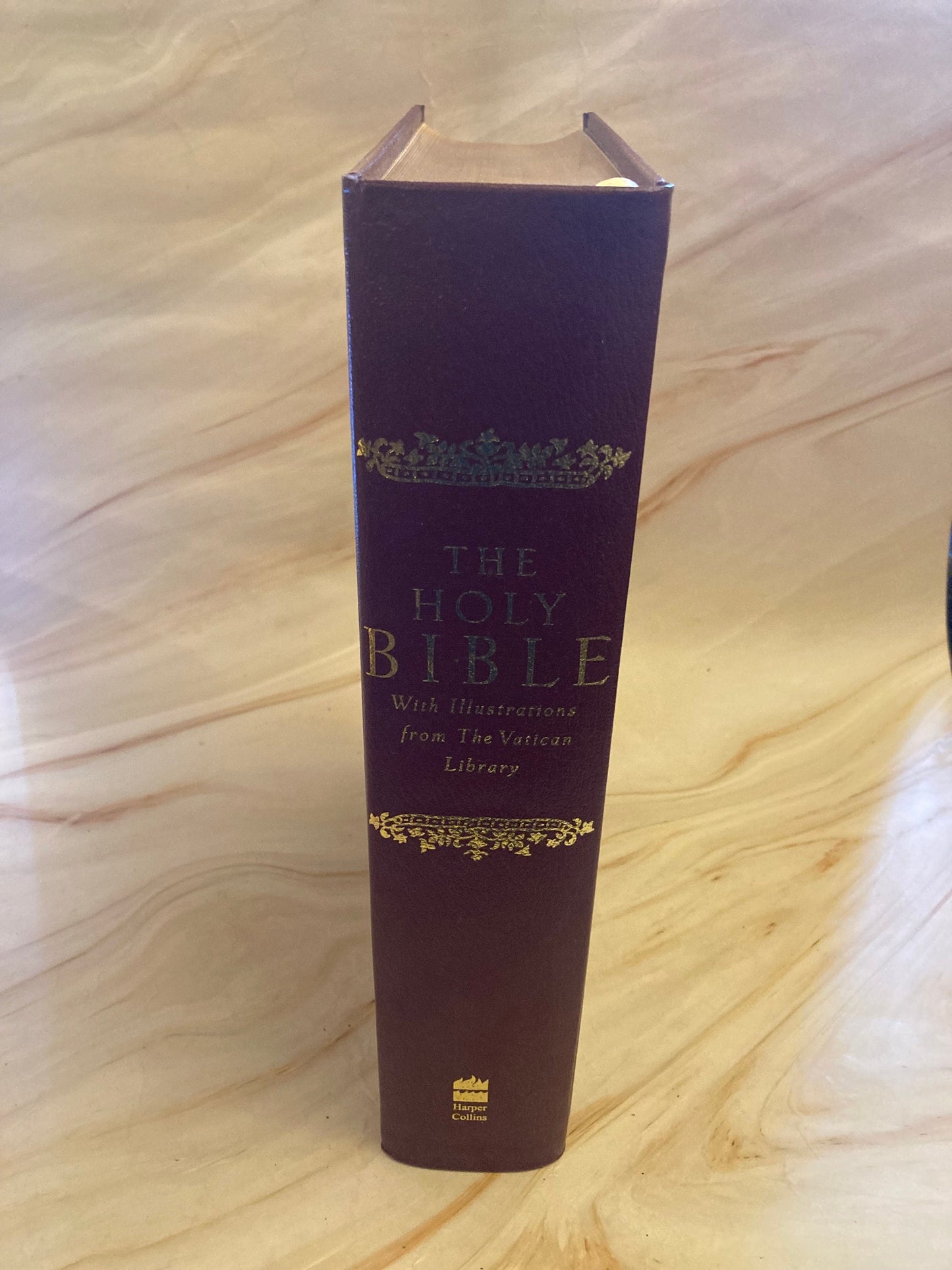 Large Illustrated Catholic Family Bible Vatican Edition - (Ref x361)