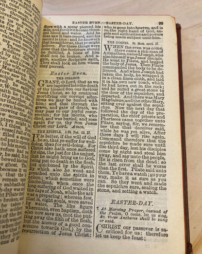 1931 Book of Common Prayer Vintage Antique Prayer Book Church of England Christian Gift - (Ref x338)
