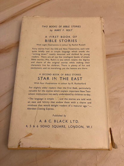 1949 About The Parables Mary F. Rolt Vintage Christian Book Bible Stories