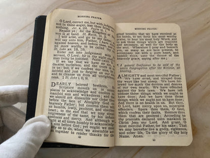 Vintage Common Prayer Hymnal Collins English Hymn Book Christian Prayer Book - (Ref 329)