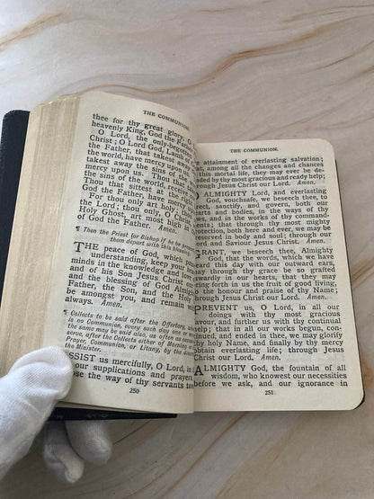 Vintage Common Prayer Hymnal Collins English Hymn Book Christian Prayer Book - (Ref 329)
