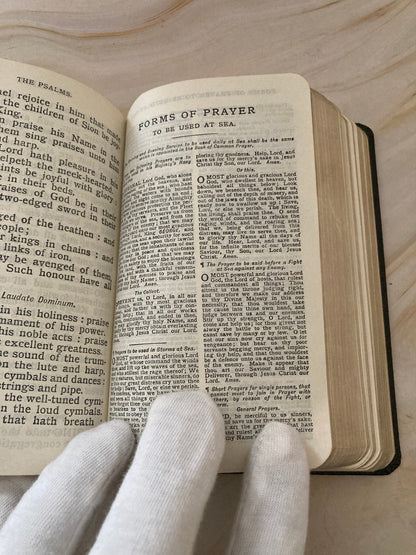 Vintage Common Prayer Hymnal Collins English Hymn Book Christian Prayer Book - (Ref 329)