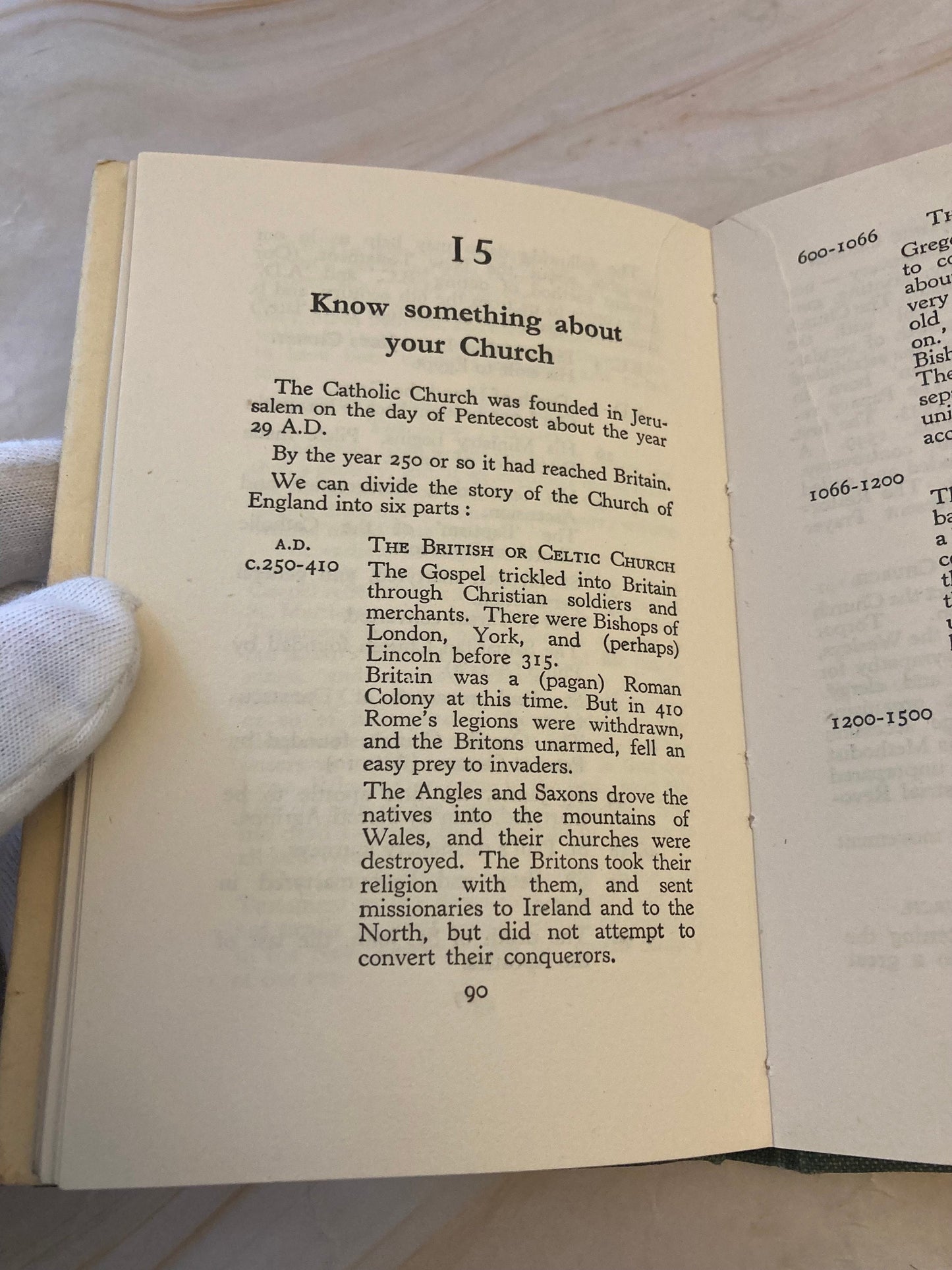 Vintage Confirmation Book 1954 Christian Gift Book First Communion Religious Book - (Ref x324)
