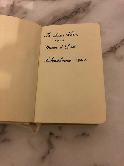 1942 Book of Common Prayer Mini Vintage Prayer Book Small Pocket Prayer Book Christian Gift - Ref x503