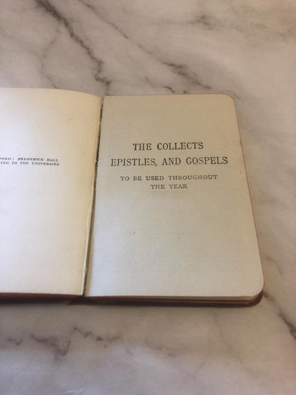 1915 Holy Communion Book Prayer Book Vintage Christian Religious Book - (Ref x466)