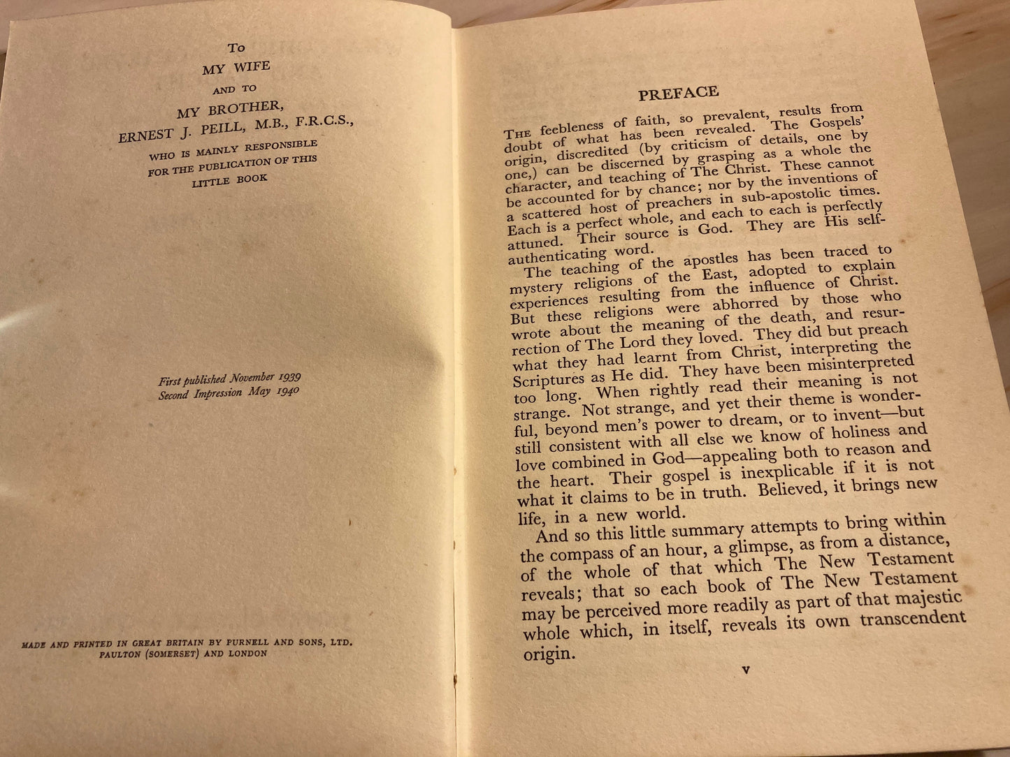 1940 Christian Book What Christ Achieved and Taught Vintage Religious Book - (Ref x265)