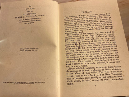 1940 Christian Book What Christ Achieved and Taught Vintage Religious Book - (Ref x265)