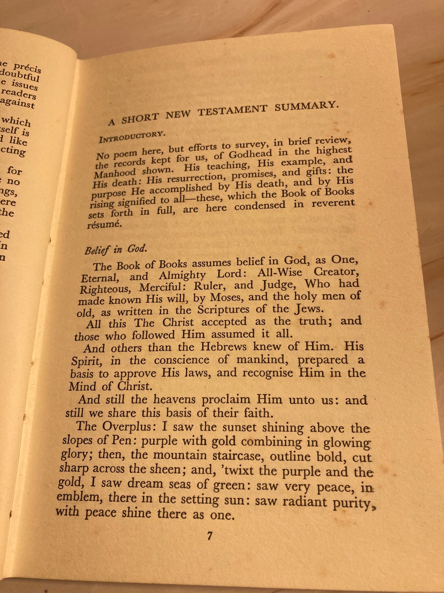 1940 Christian Book What Christ Achieved and Taught Vintage Religious Book - (Ref x265)