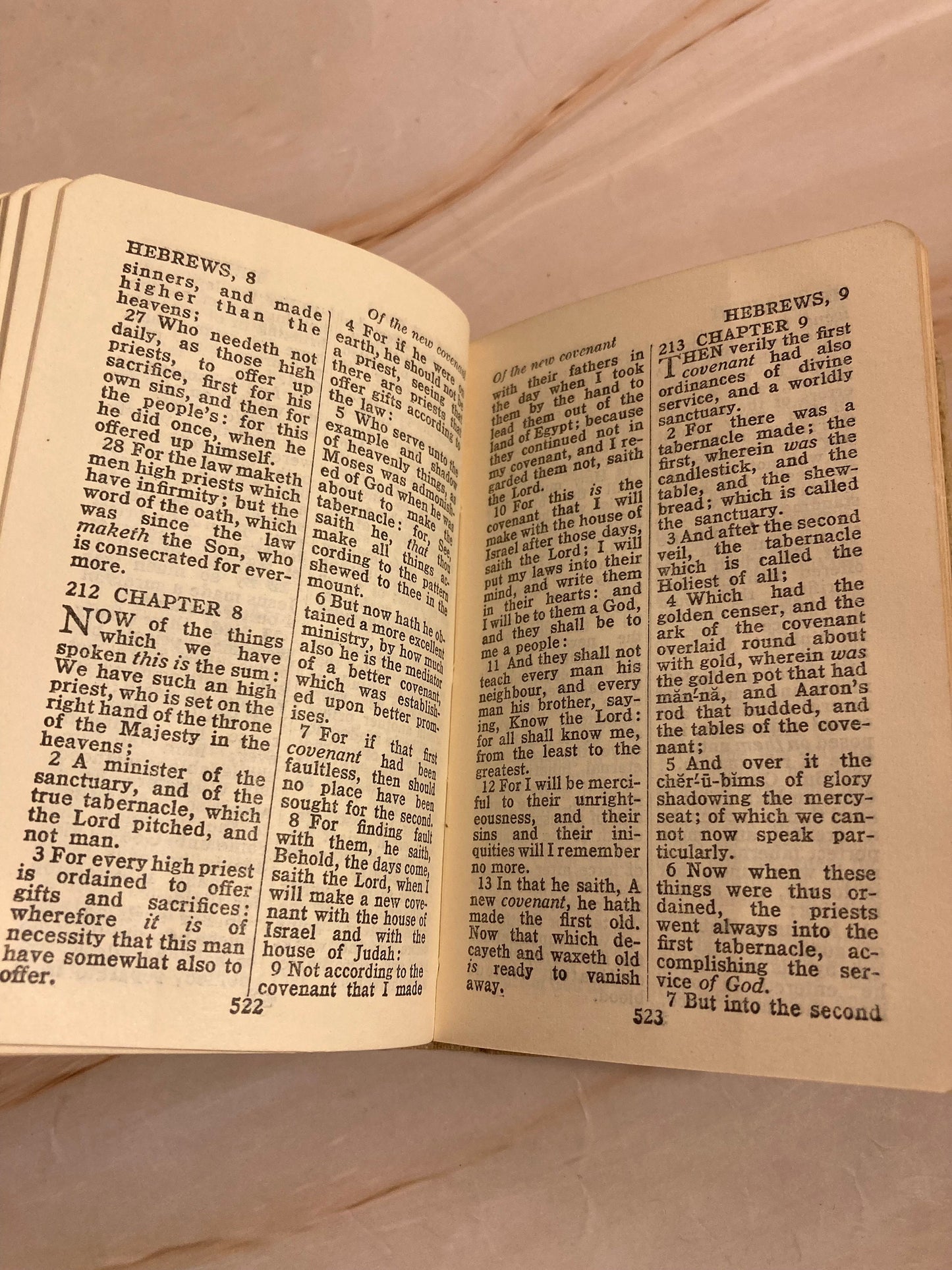 Vintage Gideon Nurse Pocket Bible New Testament and Psalms - (Ref x264)