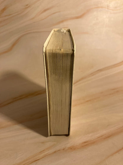 Vintage White Oxford Prayer Book with Case Silver Edges Pocket Christian Gift - Ref x257