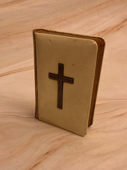 Vintage Book of Common Prayer Small Pocket Bible Psalms Hymns Christian Gift Antique Prayer Book - (Ref x247)