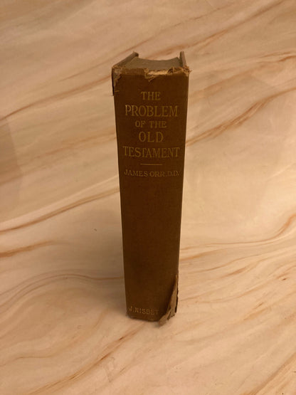 1908 The Problem of the Old Testament James Orr Christian Theology - (Ref x237)