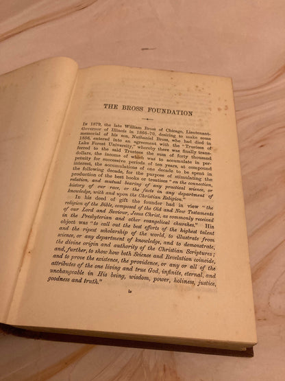 1908 The Problem of the Old Testament James Orr Christian Theology - (Ref x237)