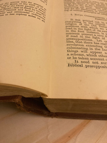 1908 The Problem of the Old Testament James Orr Christian Theology - (Ref x237)