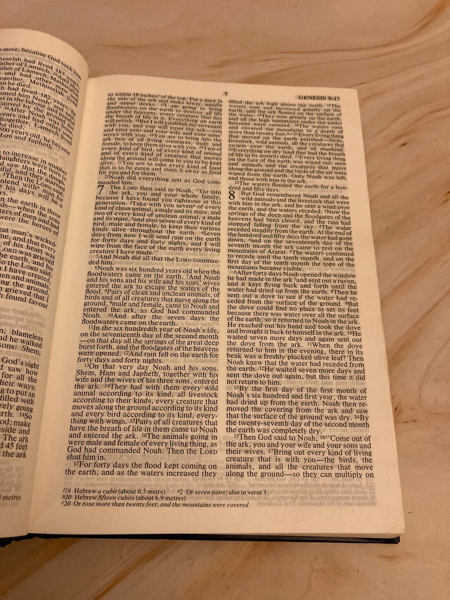 NIV Holy Bible – 1989 Edition – Hardcover – Vintage Christian Bible - Ref x246