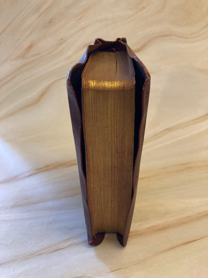 1953 Holy Bible Red Hardcover Vintage King James Version Christian Gift - (Ref X124)