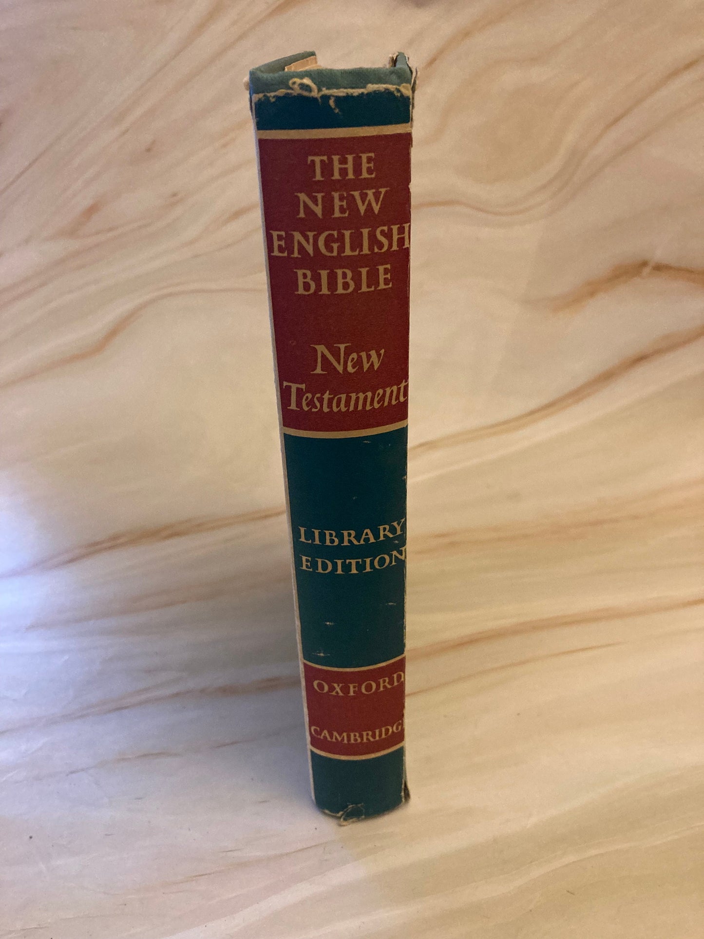 New English Bible New Testament Library Edition Vintage Pocket Bible Christian Book - Ref X2