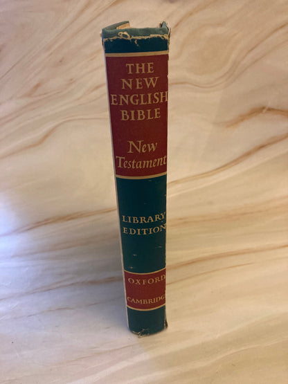 New English Bible New Testament Library Edition Vintage Pocket Bible Christian Book - Ref X2