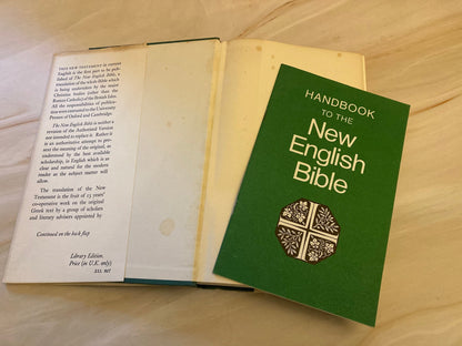 New English Bible New Testament Library Edition Vintage Pocket Bible Christian Book - Ref X2