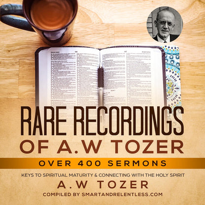 A.W. Tozer Sermons USB – 400+ Rare Christian Audio Recordings | Complete Sermon Collection on Prayer, Holy Spirit, Spiritual Growth