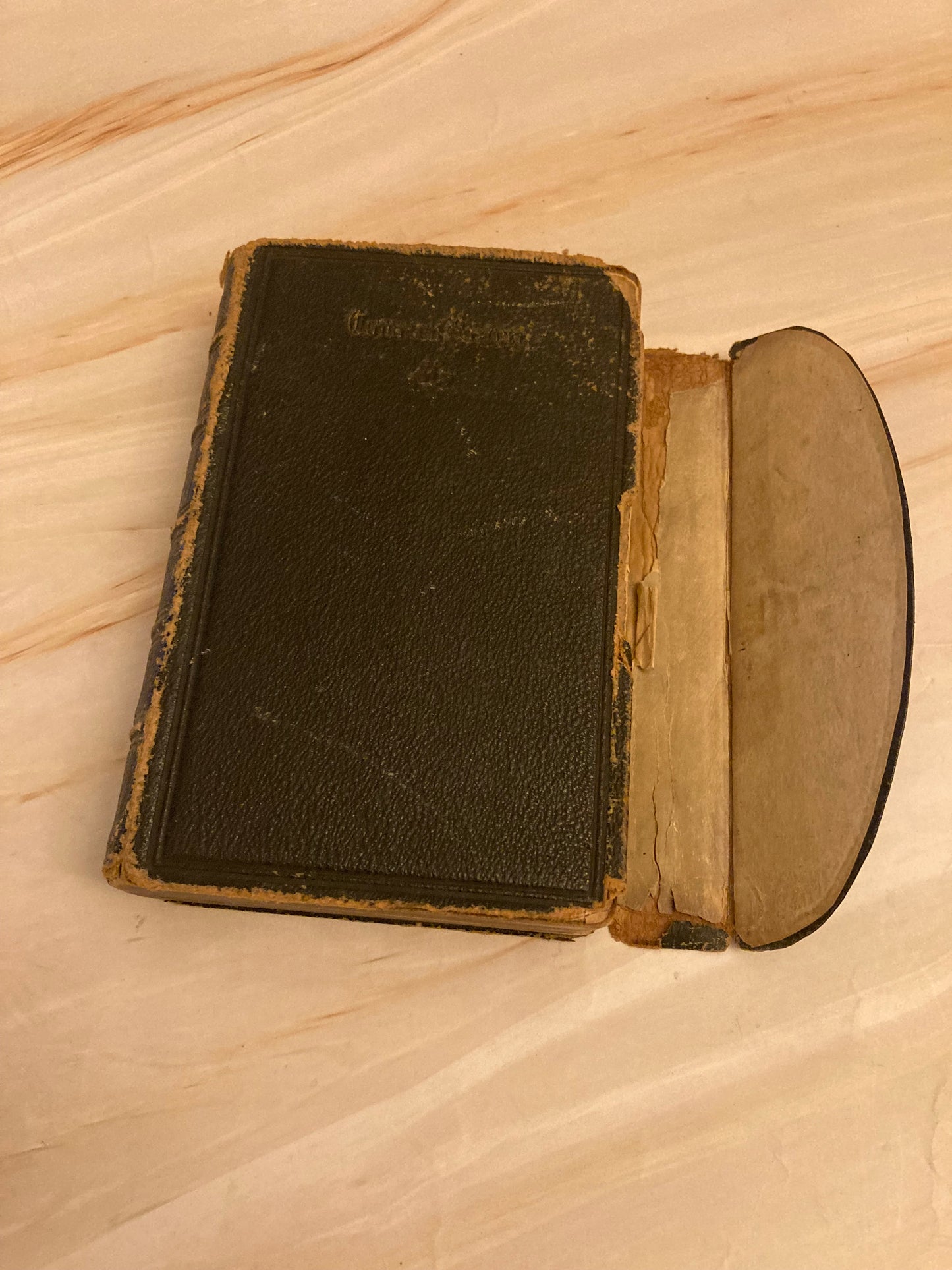 Vintage Pocket Book of Common Prayer Psalms Anglican Church Small Prayer Book - (Ref x226)
