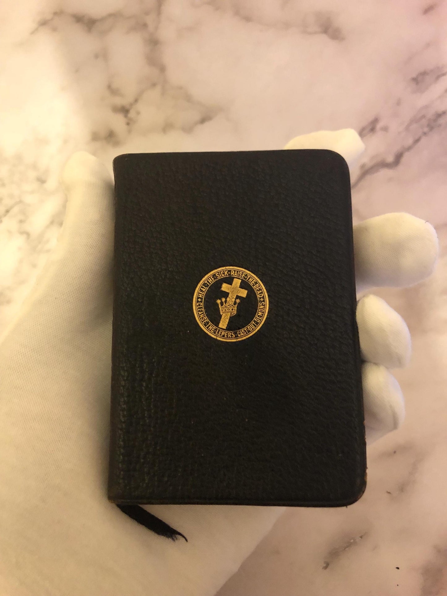 Science and Health Mary Baker Eddy Vintage Christian Book Pocket Size Religious Book - Ref x499