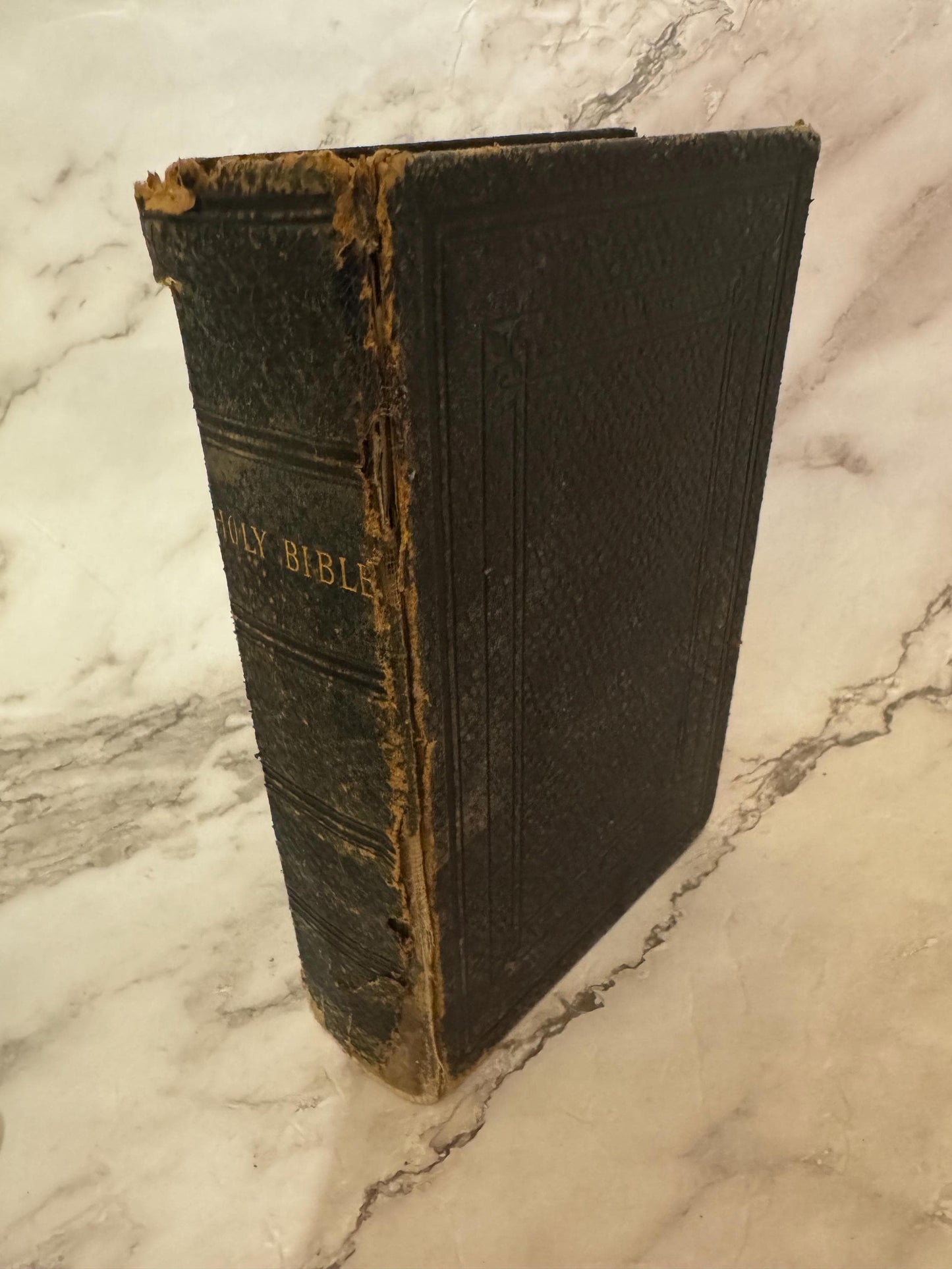 1889 Antique Holy Bible Oxford University Press Victorian KJV Bible - Ref x727